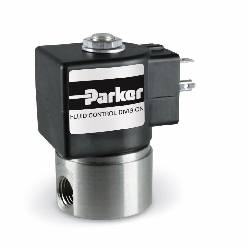 Picture of Parker 71215SN21N00N0D300C1 - Parker 2-Way Normally Closed, 1/4" NPT General Purpose Solenoid Valves