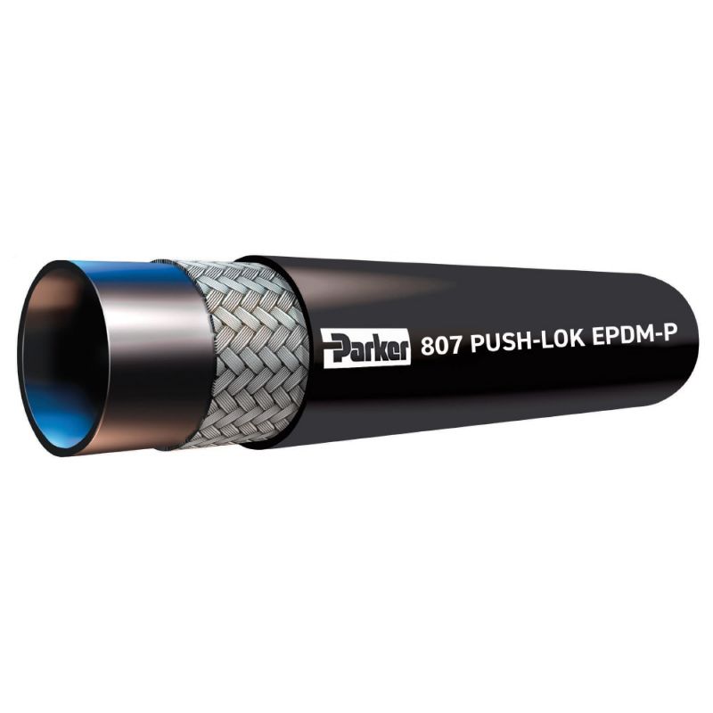 Picture of Parker 807-10-BLK-RL - Push-Lok EPDM-P Hose 100-150 PSI – 807 Hose