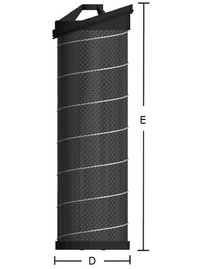 Picture of Parker 945900Q - Replacement Elements - Low Pressure Filter GLF Series