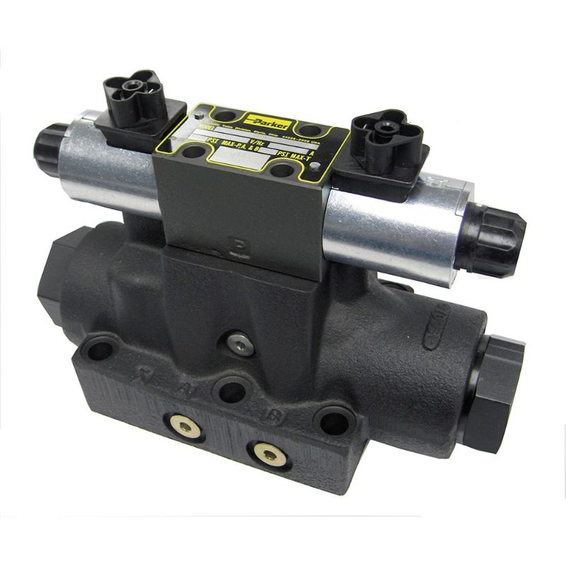 Picture of Parker D61VW001B1NJC4 - Pilot Operated Directional Control Valve - D61VW Series