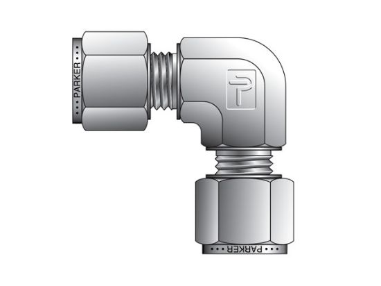 Picture of Parker EBZ 10-10-B - CPI Metric Tube Union Elbow - EBZ