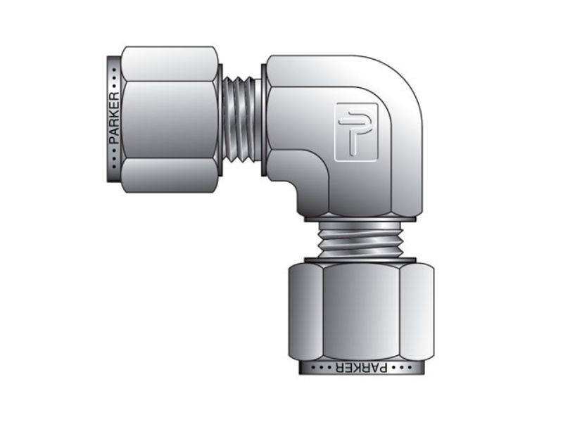 Picture of Parker EBZ 10-10-B - CPI Metric Tube Union Elbow - EBZ