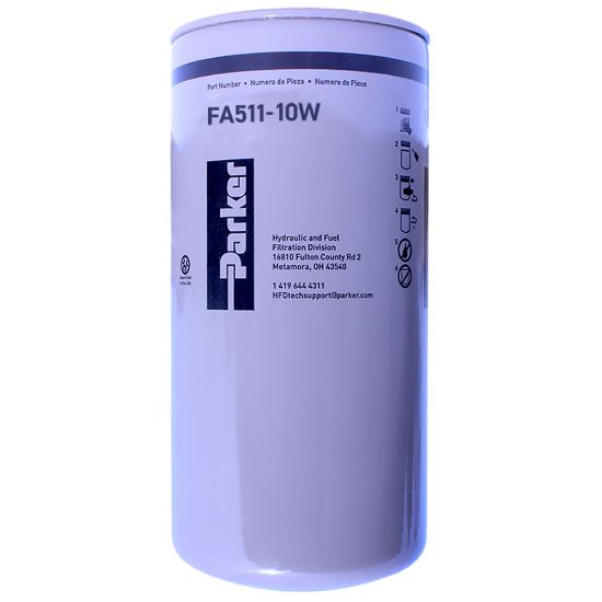 Picture of Parker FA511-10W - Replacement Elements -  Low Pressure Filter 12AT/50AT/80AT/80UT Series