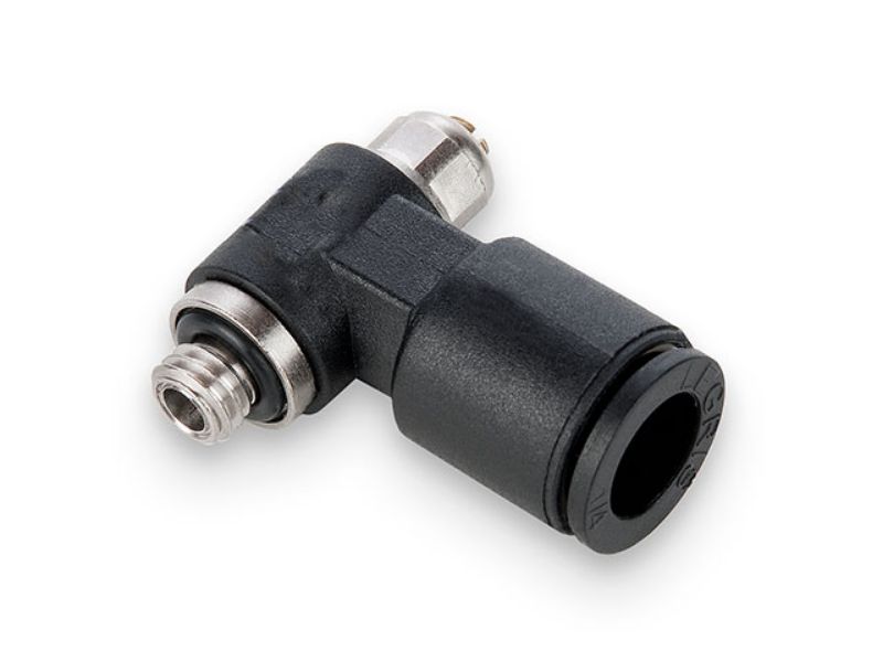 Picture of Parker FCMK731-5/32-2 - Prestolok Miniature Banjo Flow Control - Meter Out - FCMK731