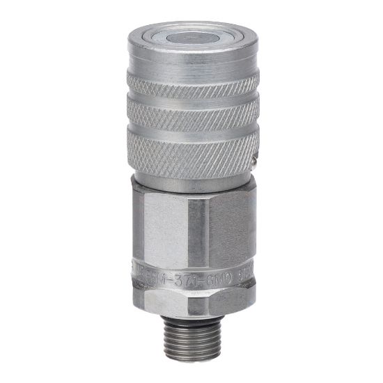 Picture of Parker FEM-371-6MO - Flat Face, ISO 16028, Hydraulic Quick Couplings - FEM Series