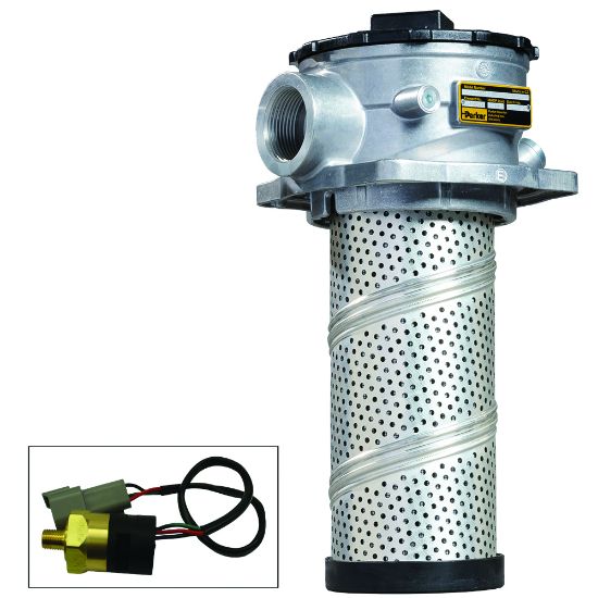 Picture of Parker GLF2102QVSIS161 - Low Pressure Tank Top Filters GLF Series