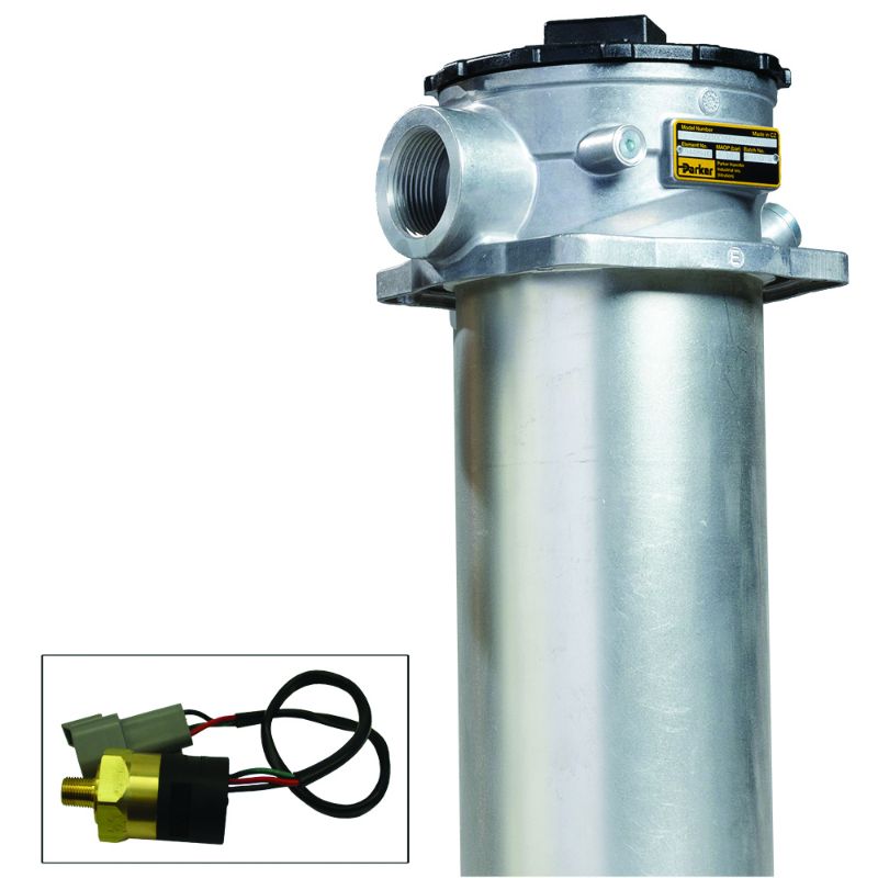 Picture of Parker GLF2102QVSIS16D - Low Pressure Tank Top Filters GLF Series