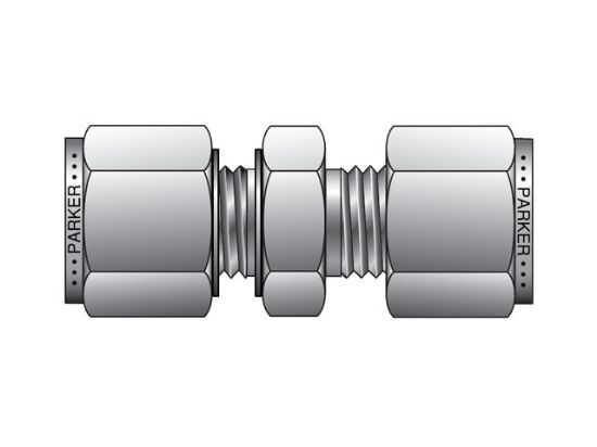 Picture of Parker HBZ 3-2-B - CPI Metric Tube Reducing Union - HBZ