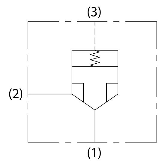 Picture of Parker LE101A02V - Poppet Type Logic Element