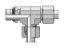 Picture of Parker LEE12LMORCF - EO/EO-2 Tee, Adjustable Run - LEE-OR