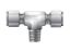 Picture of Parker M8MBT1/8N-B - A-LOK Metric Tube NPT Male Tee - MBT