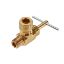 Picture of Parker NV104CA-4-2 - Brass Needle Valve, Low Pressure  - NV Series