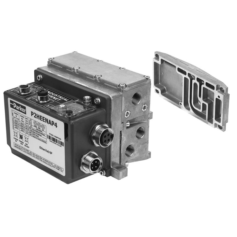 Picture of Parker PSHU20P201PW000A-P5 - Network Connectivity - P2H Ethernet Node