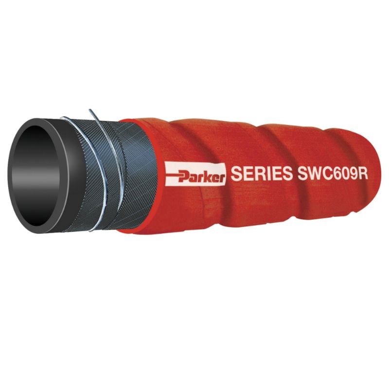 Picture of Parker SWC609R-2000 - TITANFLEX® CORRUGATED PETROLEUM TRANSPORT SUCTION HOSE